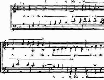 Жоскен Депре (ок. 1450—1521). Мотет «Ave Maria»