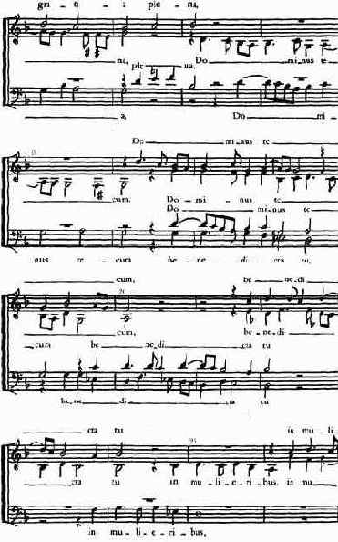 Жоскен Депре (ок. 1450—1521). Мотет «Ave Maria»