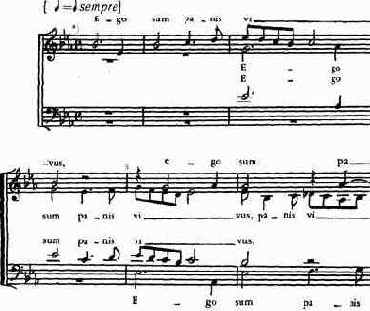   (15421623)  Ego sum panis vivus