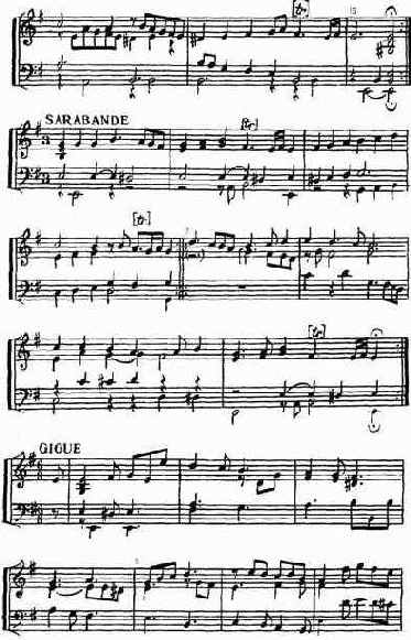 Иоганн Якоб Фробергер (1616—1667). Сюита ми минор для клавесина