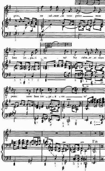 Жан Филипп Рамо (1683—1764). Сцена из оперы «Кастор и Поллукс»