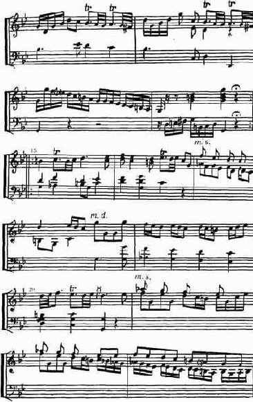 Доменико Скарлатти (1685—1757). Соната до минор для клавесина