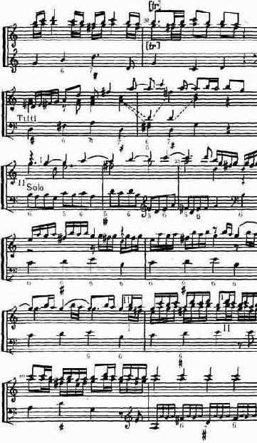 Георг Фридрих Гендель (1685—1759). Concerto grosso До мажор, I часть